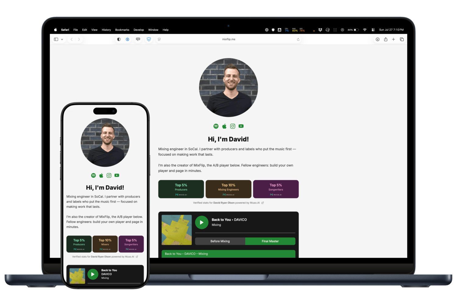 MixFlip Landing Page Builder